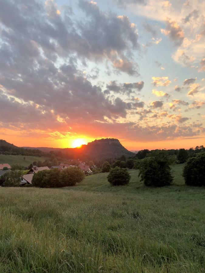 Apartmán Fuchsbau Königstein an der Elbe Exteriér fotografie