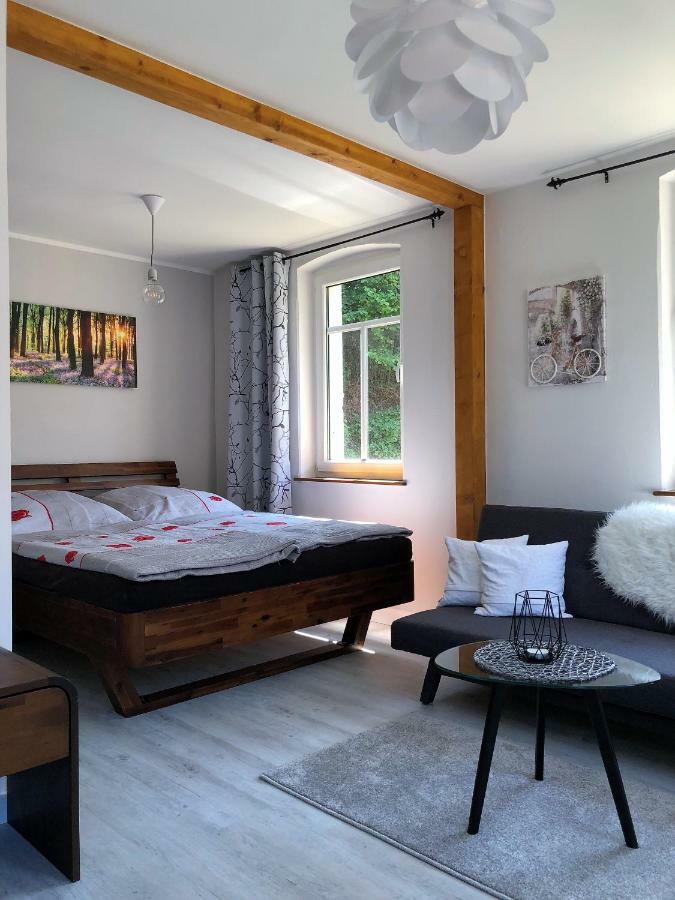 Apartmán Fuchsbau Königstein an der Elbe Exteriér fotografie